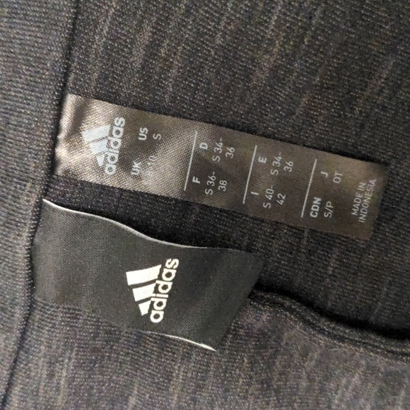 Adidas jacket, dark grey. Small - Picture 7 of 7